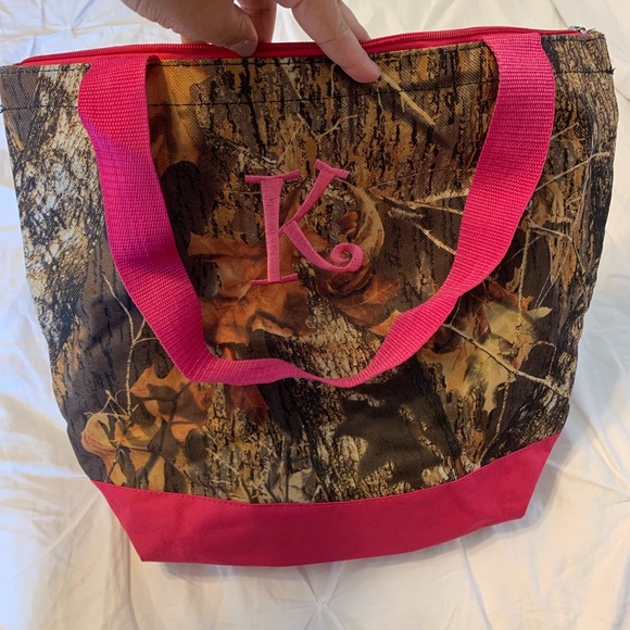 Pink Camouflage tote bag - Picture 3 of 4